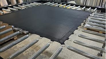 Другое для спорта и отдыха: Батуты перматрон пружины вулкан ПВХ тент сетка радужная сетка тюбинги — 2