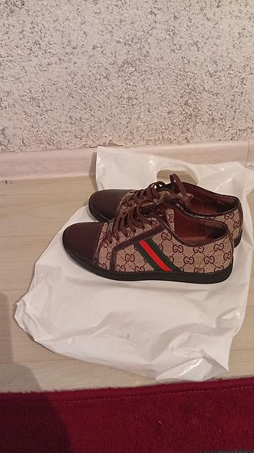 caparin обувь: Мужские кроссовки, 42, Gucci, Новый, цвет - Коричневый, Платная доставка — 2