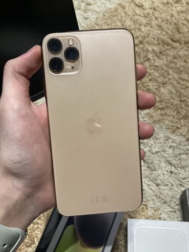 айфон 23: IPhone 11 Pro Max, Колдонулган, 64 ГБ, 72 %