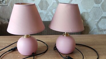 лампа rgb: Лампы для прикроватных тумбочек. цена 350 сом за каждую. торшер