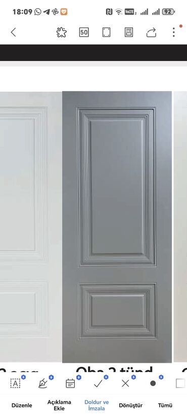 Otaq qapıları: Yataq otağı üçün Yeni Otaq qapısı Naliçnik ilə, Ödənişli quraşdırma, Pulsuz çatdırılma — 24