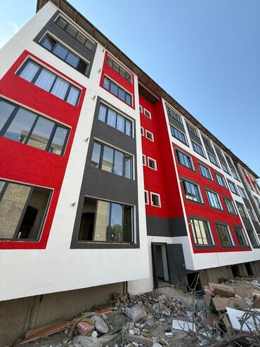посуточная квартира кызыл аскер: 1 комната, 49 м², 4 этаж, ПСО (под самоотделку)