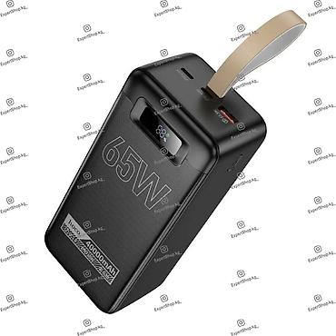 мощный повербанк: Внешний аккумулятор Hoco DB82 40000 mAh, PD 65W — гигант среди — 5