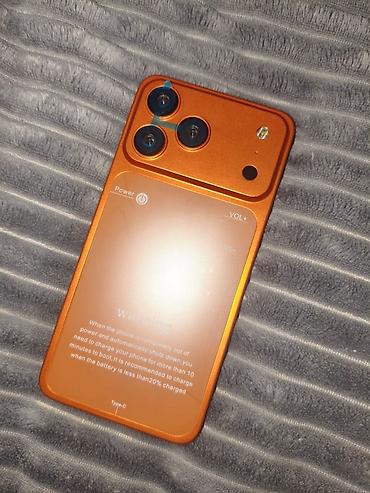 samsung om6: Смартфон с большим экраном и тремя камерами, оранжевый корпус 1 — 1