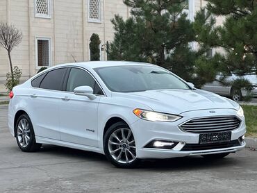 киргизские машины: Ford Fusion: 2017 г., 2 л, Автомат, Гибрид, Седан