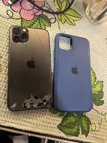 ikinci el iphone 11 pro: IPhone 11 Pro, 64 GB, Space Gray, Qırıq — 2