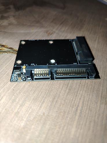 Msatanı sataya dönüşdürücü Məhsulun təsviri: - mSATA SSD-ni 1.8”