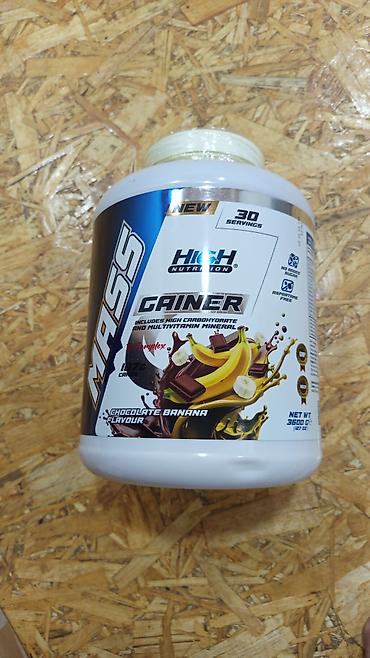 High Nutrition MASS Gainer – Şokolad-Banana dadı Məhsul lalafo.az -da High Nutrition MASS Gainer – Şokolad-Banana dadı Məhsul