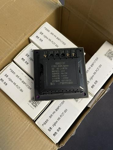 ретро лампа: Умный сенсорный выключатель света Zigbee (серия M6, модель PCZT-004) — 2