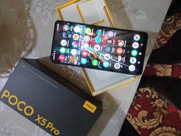 telefon card: Poco X5 Pro 5G, rəng - Qara