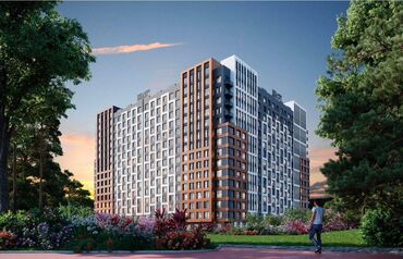 Продажа квартир: 2 комнаты, 64 м², Элитка, 9 этаж, ПСО (под самоотделку)