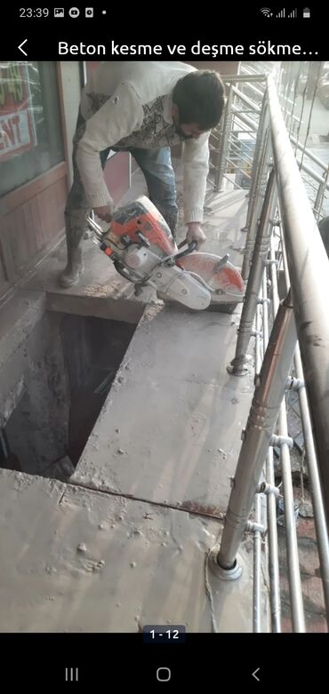 beton bloklarin satisi v Azərbaycan | DIGƏR TIKINTI XIDMƏTLƏRI: Betonların kəsilməsi sökülməsi hər bir razmerdə betonların deşilməsi