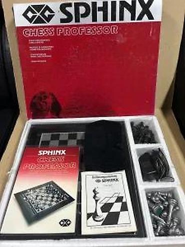 Druga oprema za računare i laptopove: SPHINX Chess Professor CXG 243 – elektronska šahovska tabla/računar - — 11