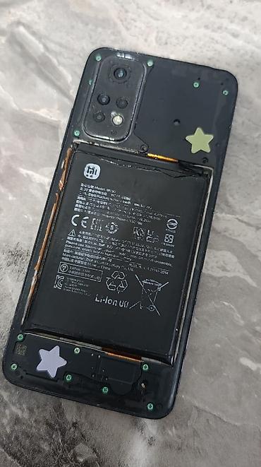 redmi note pro 13: Redmi, Redmi Note 11, Б/у, 128 ГБ, цвет - Черный, 2 SIM — 5