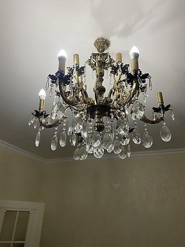 Çılçıraq, 8 lampa, Metal