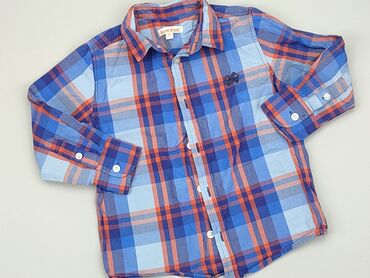bluzka fitness długi rękaw: Koszula 2-3 lat, stan - Bardzo dobry, wzór - Kratka, kolor - Różowy
