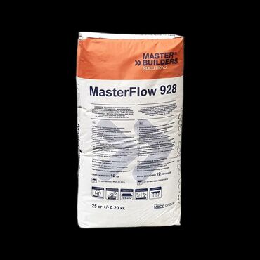 газовая оборудование: MasterFlow 928 Безусадочная быстротвердеющая сухая бетонная смесь