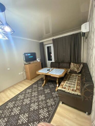 мандарины бишкек: 1 комната, 32 м², Индивидуалка, 2 этаж, Евроремонт