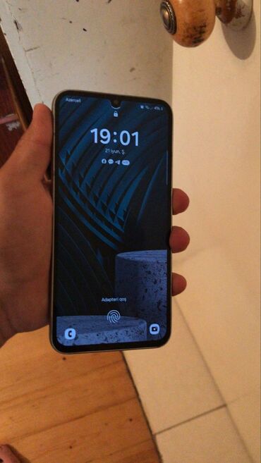 paltar yuyan maşın ikinci əl: Samsung Galaxy A34 5G, 128 GB, rəng - Boz, Zəmanət, Barmaq izi, İki sim kartlı