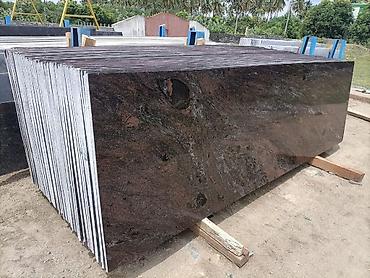 Фасадные гранитные плитки: Граниттер в наличии! 🇰🇬 Angola Black • Black Galaxy • Blue in Night • — 19