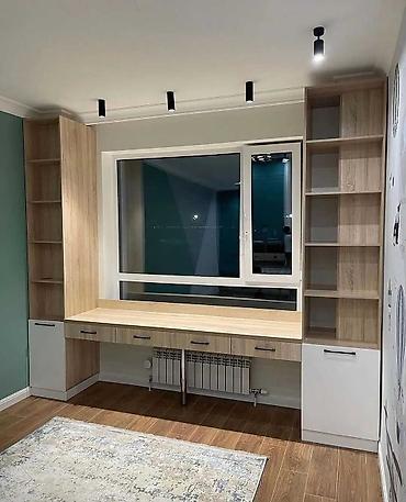 Кухонные гарнитуры: Кухонный гарнитур, цвет - Серый, МДФ — 42