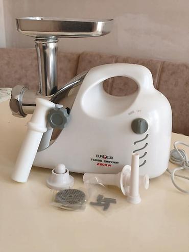 sire ceken: Eurolux Turbo Grinder 2200W ətçəkən maşın - Güc: 2200 W – sıx ətləri — 1