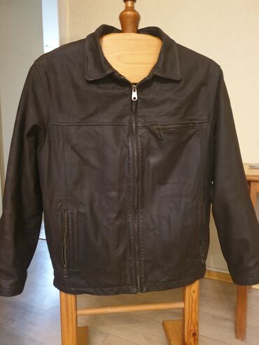 жилетка мужские: Куртка 3XL (EU 46), цвет - Коричневый