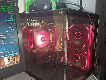 mini pc: Игровой/рабочий ПК с подсветкой RGB в стеклянном корпусе — 1