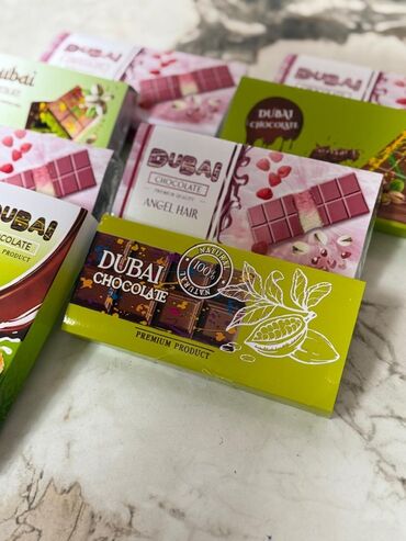 Кондитерские изделия, сладости: Дубайский шоколад с фисташковой пастой 220гр - 900сом Шоколад Волосы — 4