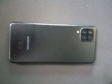 samsung not 12: Samsung Galaxy A12, 32 GB, rəng - Qara, Barmaq izi