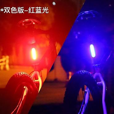 velosiped isiqlari: USB ilə şarj olunan velosiped arxa işığı - Yüksək parlaqlıqlı LED/COB — 2