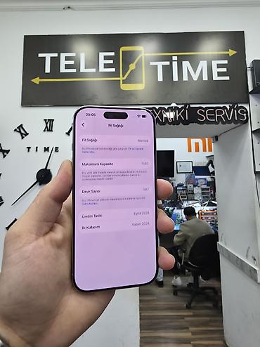 i̇phone telefon: IPhone 16 Pro, 256 GB, Natural Titanium, Zəmanət, Simsiz şarj, Face ID — 2