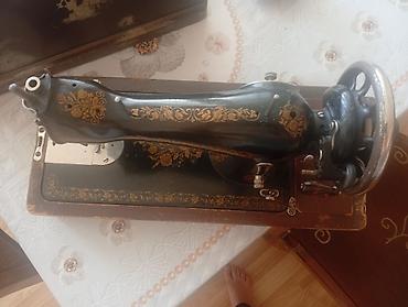 retro mebel: WATSHAPDAN YAZIN ANCAQ. Antik mexaniki tikiş maşını – qol çevirməli — 1