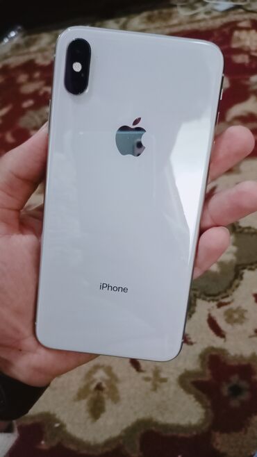 Apple iPhone: IPhone Xs Max, 512 ГБ, Matte Silver, Зарядное устройство