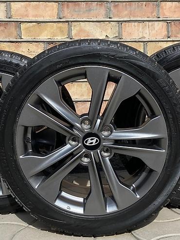 blizzak: Комплект колес Hyundai на литых дисках с зимними шинами Bridgestone — 3