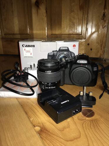 ps5 çanta: Canon 4000d satılır. Cəmi 2 dəfə işlədilib. İşlədən xanım olub