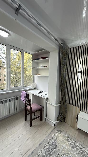 Продажа квартир: 2 комнаты, 43 м², Центральная мечеть 104 серия, 4 этаж, Евроремонт — 5