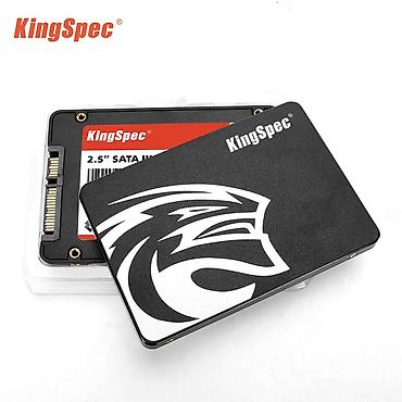 SSD diskləri: Teze bagli qutuda acilmamish SSD satilir, 128 Gb Kingspec dirmali — 1