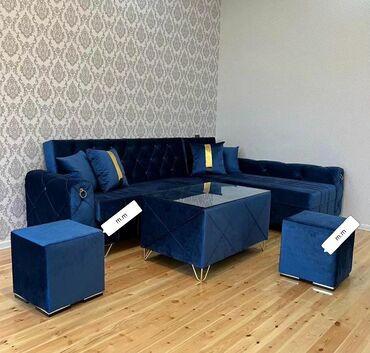 Sifarişlə divanlar: Künc divan, Qonaq otağı üçün, Parça, Bazalı, Açılan, Kitab — 6