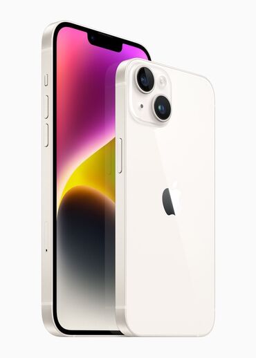 i̇kinci el telefonlar: IPhone 14 Plus, 128 GB, Ağ, Simsiz şarj, Zəmanət, Barmaq izi