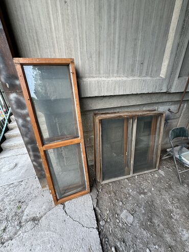 рамки для окон: Деревянное окно, Комбинированное, цвет - Бежевый, Б/у, Самовывоз