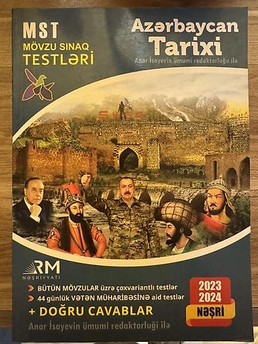 Kitablar və jurnallar: Məhsul: Anar İsayev MST – Mövzu Sınaq Testləri: Azərbaycan Tarixi — 1