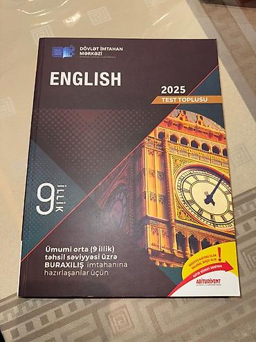 Школьные учебники: İngilis dili 9 sinif test toplusu 2025/Английский сборник тестов 2025 — 1