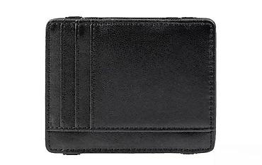 Novčanici: Livergy Premium “Magic Wallet” – crni kožni novčanik/kartičar - — 5