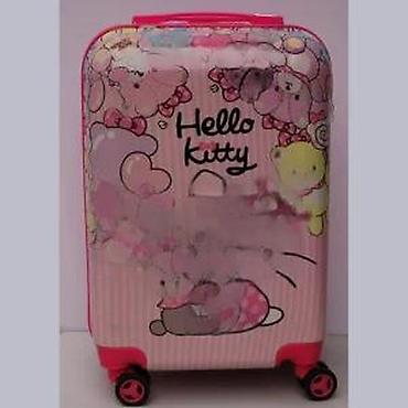 Rančevi, torbe i koferi: Dečiji kofer sa motivima Hello Kitty, idealan za putovanja — 9