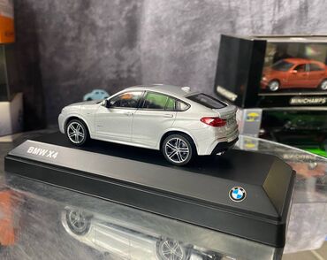Avtomobil modelləri: Коллекционная модель BMW X4 series F26 Melbourne Silver 2015 Dealer — 19