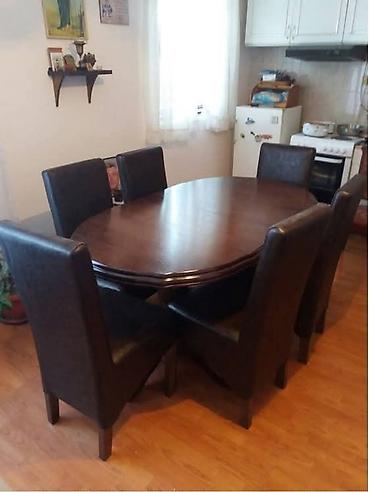 Stolice: Tapacirane trpezarijske stolice – više komada - Model: visoko — 4