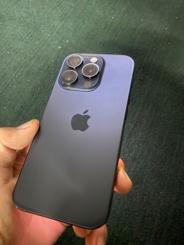 pixel чехол: IPhone 15 Pro, Blue Titanium