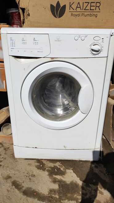 пол автомат машины: Кир жуучу машина Indesit, Колдонулган, Автомат, 5 кг чейин, Толук өлчөм