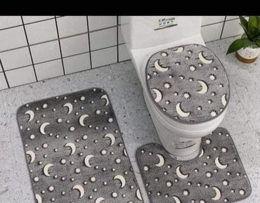 Ostali kućni dekor: Trodelni set za kupatilo koji sveti u mraku CENA 2350 din Izgled — 3